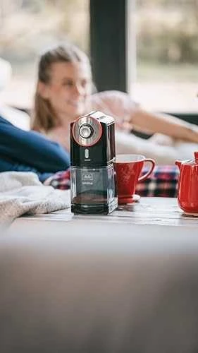 Kavamalė Melitta Molino 1019, juoda/raudona