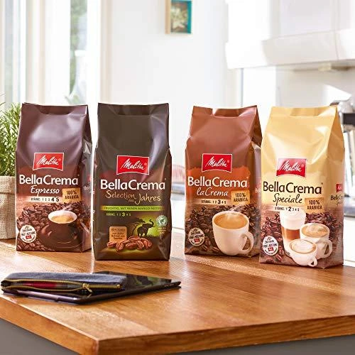 MELITTA BellaCrema Speciale 1kg. Kavos pupelės
