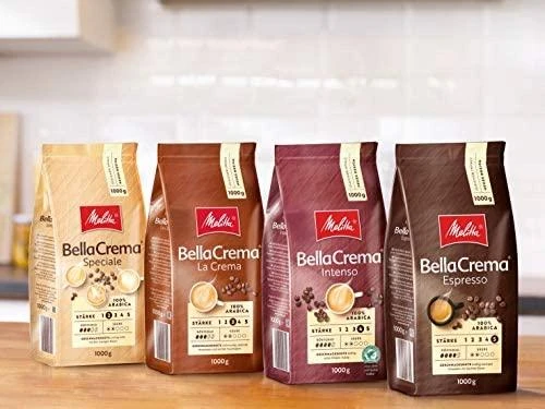 MELITTA BellaCrema Speciale 1kg. Kavos pupelės
