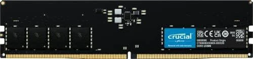 Crucial 8GB DDR5 atminties modulis, juoda plokštė