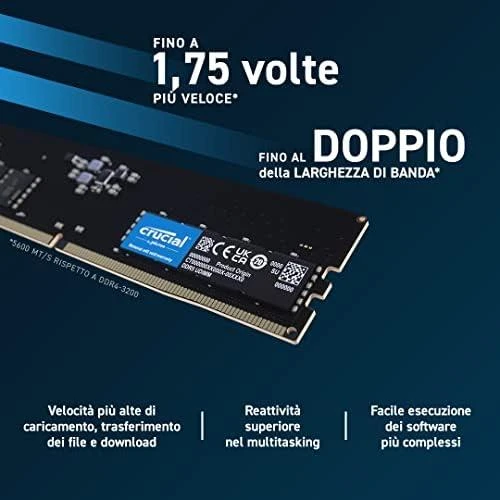 RAM Crucial 8GB DDR5-5600 UDIMM CL46 (16Gbit)