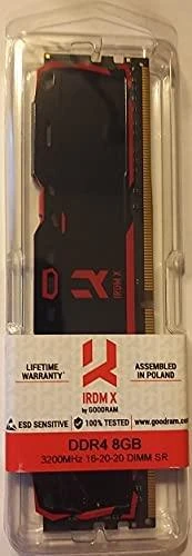 GOODRAM IRDM X DDR4 8GB 3200MHz CL16 DIMM Juodas
