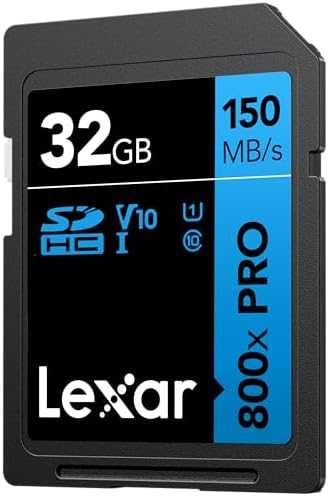 Lexar | Atminties kortelė | Professional 800x PRO | 32 GB | SDXC | Flash atminties klasė UHS-I