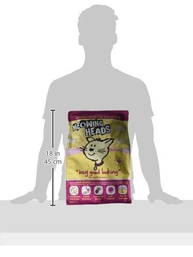 Meowing Heads MIJANČIOS GALVOS Letena Lickin' su vištiena ir žuvimi 4kg