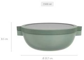 Rosti Mepal Pietų dėžutė Mepal Bento Lunch Bowl Vivid Mauve MP105830078700, 1,5 l