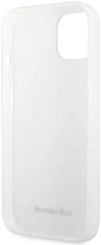 Mercedes MEHCP13LESPWH Apple iPhone 13 Pro/ 13 6,1″ baltos spalvos kietas dėklas Sidabrinis Stars Pattern