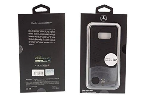 Mercedes MEHCS8LWHCLBK S8 Plus G955 kietas dėklas juodos spalvos