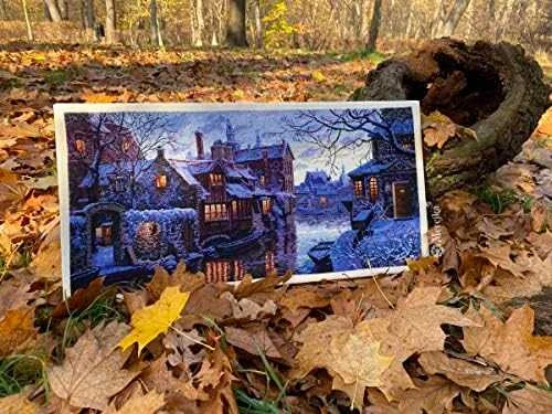 Merejka Kryželiu siuvinėjimo rinkinys „Šiaurės Venecija“ 57,5x28 SK211