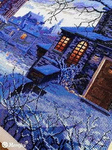 Merejka Kryželiu siuvinėjimo rinkinys „Šiaurės Venecija“ 57,5x28 SK211