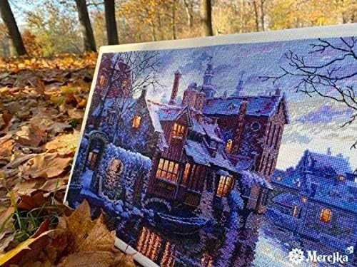 Merejka Kryželiu siuvinėjimo rinkinys „Šiaurės Venecija“ 57,5x28 SK211