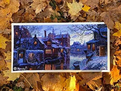 Merejka Kryželiu siuvinėjimo rinkinys „Šiaurės Venecija“ 57,5x28 SK211