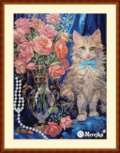 Merejka Kryželiu siuvinėjimo rinkinys "Rosie" 22,5x30 cm SK236