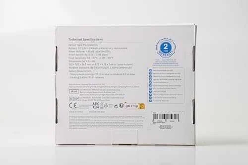Meross GS559AH išmanusis dūmų detektorius valdomas Apple Homekit, SmartThings