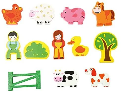 BINO Naminių gyvūnų ferma lagaminėlyje, 18+