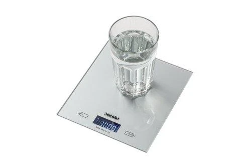 Virtuvinės svarstyklės Mesko | Virtuvės svarstyklės | MS 3145 | Maksimalus svoris (talpa) 5kg | Graduacija 1 g | Ekrano tipo LCD | Sidabrinis