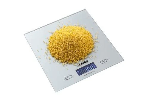 Virtuvinės svarstyklės Mesko | Virtuvės svarstyklės | MS 3145 | Maksimalus svoris (talpa) 5kg | Graduacija 1 g | Ekrano tipo LCD | Sidabrinis