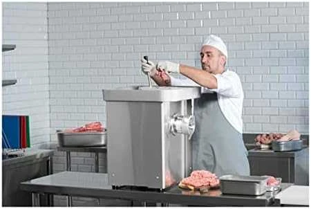 Royal Catering Wolf mašina daržovių mėsmalė pramoninė profesionali 800 kg/h 400 V 1500 W