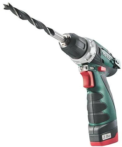 Metabo Suktuvas-gręžtuvas PowerMaxx  BS, 12 V, 2x2,0 Ah, lagaminas (600080500)