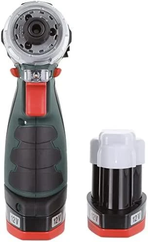 Metabo Suktuvas-gręžtuvas PowerMaxx  BS, 12 V, 2x2,0 Ah, lagaminas (600080500)