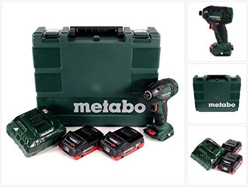 Akumuliatorinis suktuvas SSD 18 LTX 200 BL / 2x4.0 Ah LiHD, Metabo