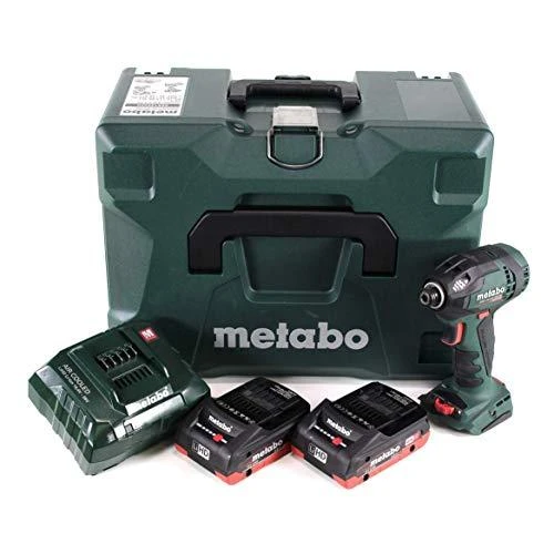 Akumuliatorinis suktuvas SSD 18 LTX 200 BL / 2x4.0 Ah LiHD, Metabo