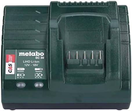 METABO Akumuliatorius 18V 2,0Ah x2 + Įkroviklis SC 30