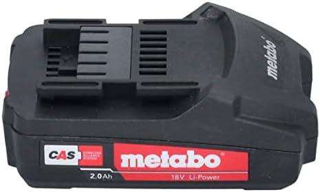 METABO Akumuliatorius 18V 2,0Ah x2 + Įkroviklis SC 30