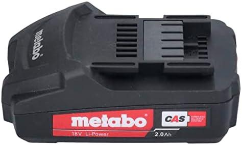 METABO Akumuliatorius 18V 2,0Ah x2 + Įkroviklis SC 30