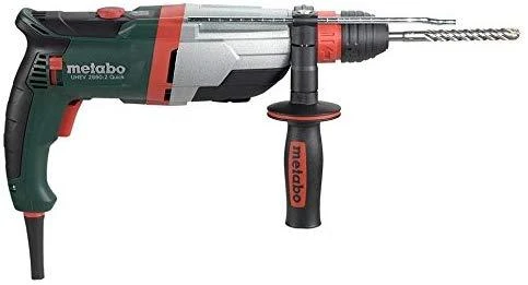 Perforatorius UHEV 2860-2 Quick SDS-Plus 3,4J, lagaminas, papildomas griebtuvas, Metabo