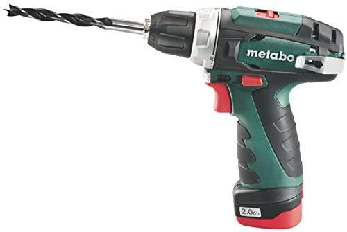 METABO suktuvas-gręžtuvas POWERMAXX BS 12V 34Nm 1x2,0Ah + minkštas krepšys