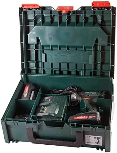 METABO smūginis suktuvas-gręžtuvas 18V 50/25Nm 2x2,0Ah SB 18 L