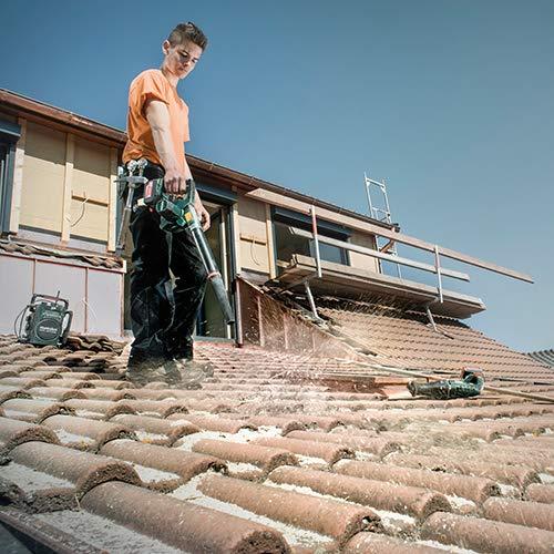 Akumuliatorinio oro pūstuvo AG, 18 korpusas, Metabo
