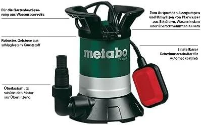 METABO CLEAN WATER PUMP TP 8000 S
