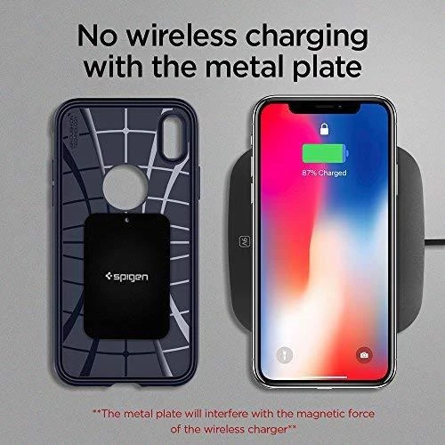 Spigen PLATES MP-4P METALPLATE magnetinis telefono laikiklis