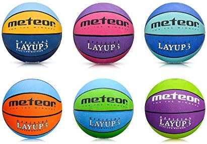 Krepšinio Kamuolys Meteor Layup 3 Mėlyna