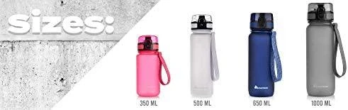 Sportinė gertuvė Meteor 1000 ml tamsiai žalia