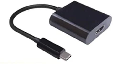 USB-C į HDMI adapteris su trumpu laidu