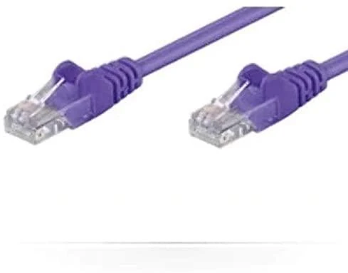 MicroConnect RJ-45/RJ-45 kat.5e U/UTP Violetinis 0.5m (B-UTP5005P)