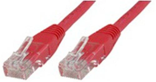 MicroConnect 1.5m Cat5e UTP - 1.5 m - Raudona
