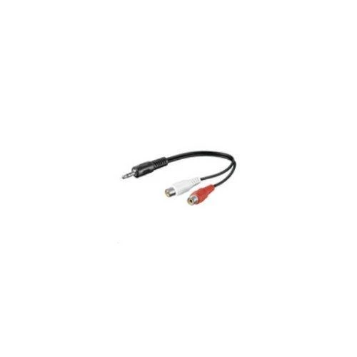 Audio adapteris 3.5mm į 2x RCA
