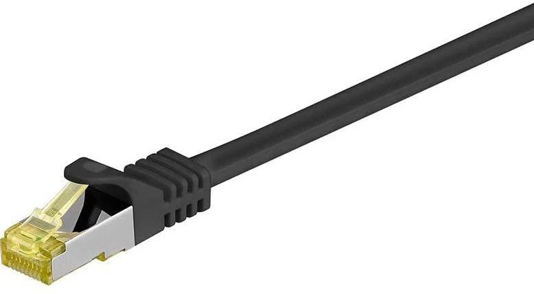 MicroConnect CAT 7 S / FTP RJ45 Juodas 3m (SFTP703S)