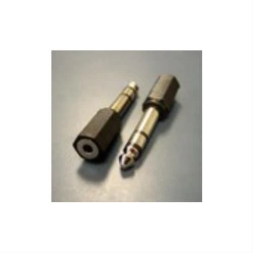 Adapteris AV MicroConnect Jack 6,35mm - Jack 3,5mm juodas (AUDANR)