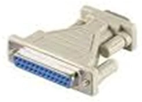 MicroConnect DB9-DB25 adapteris su mėlyna jungtimi