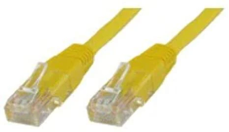 MicroConnect U/UTP CAT5e 0.5M Geltona PVC (B-UTP5005Y)