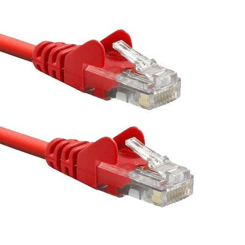MicroConnect RJ-45/RJ-45 kat.5e 15m Raudona (UTP515R)