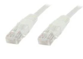 „MicroConnect U/UTP CAT5e 3M Baltas PVC“ (B-UTP503W)