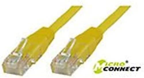 MicroConnect RJ-45/RJ-45 kat.6 7m Geltonas (UTP607Y)