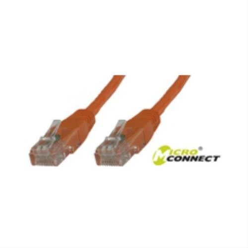 MicroConnect RJ-45/RJ-45 kat.6 0.5m Oranžinė (UTP6005O)