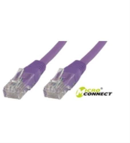 MicroConnect RJ-45/RJ-45 kat.6 0.5m Violetinis (UTP6005P)