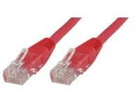 MicroConnect Kabelis CAT 6 U/UTP 20m PVC Raudona (B-UTP620R)
